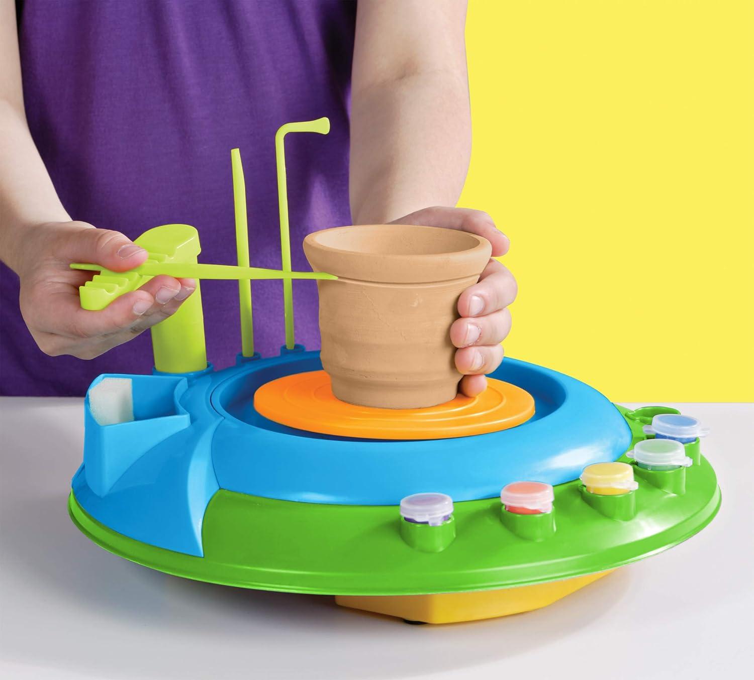 image:imageCRAZArt Childrens Motorized Pottery Wheel Activity Set