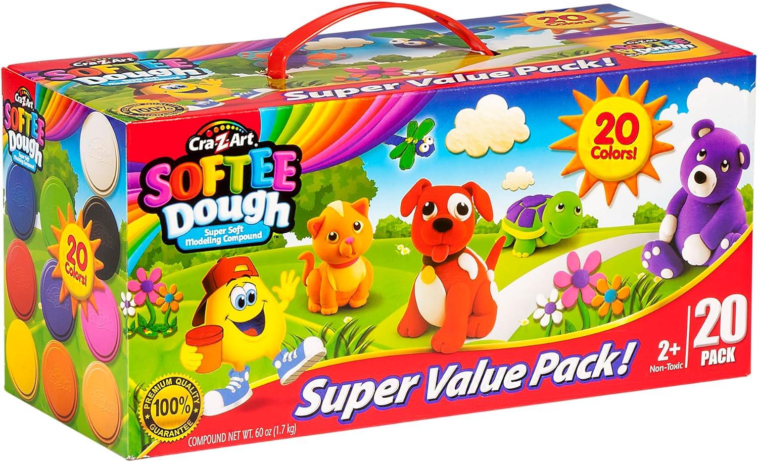 image:imageCRAZArt Giant Color Craze 20 Dough Pack