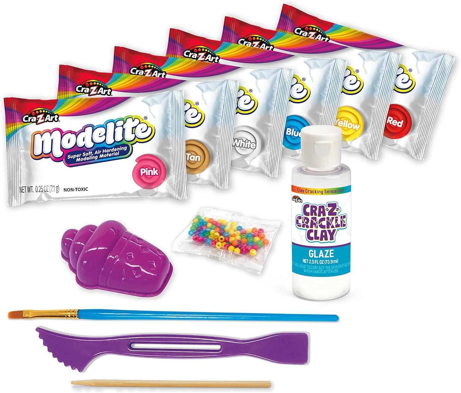 image:imageCRAZCrackle Clay Create amp Crack Sweet Treats for Ages 6 and Up
