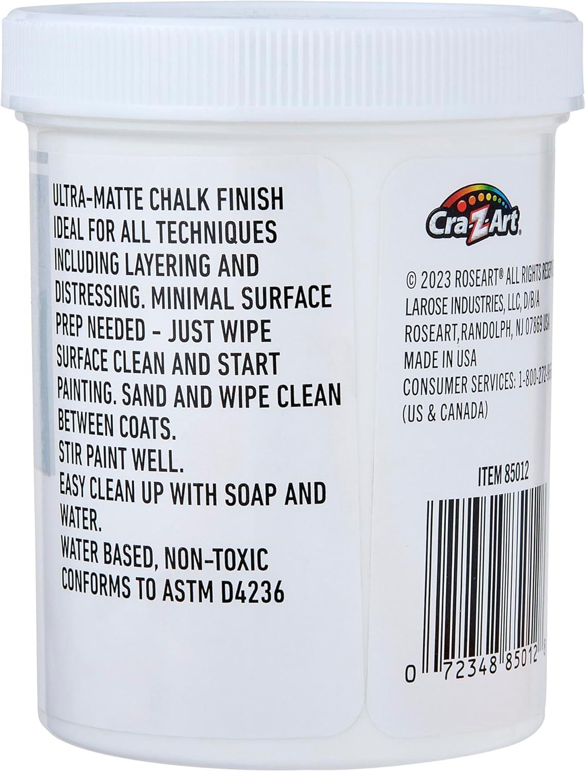 image:imageCharming Chalk AllInOne Furniture amp Dcor Paint  8oz Cottage White Ultra Matte Chalk Finish Paint Ideal For All Techniques Including Distressing No Prep Needed Made In USACottage White