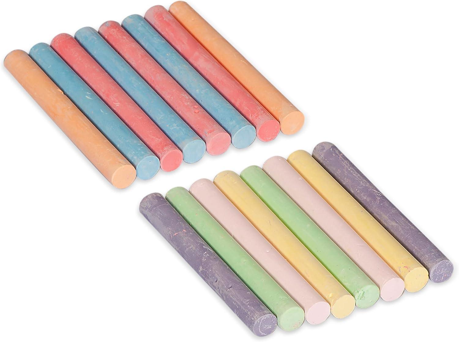 image:imageCraZArt Colored Chalk 16 Count 1080148 Assorted16 Count Pack of 1