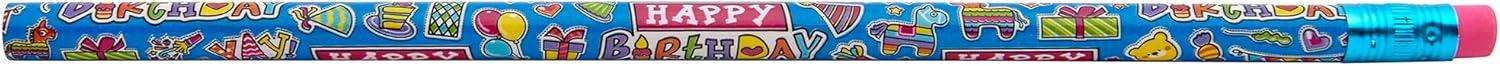 image:imageCraZArt Pencils Assorted Happy Birthday Designs Pack Of 30 Pencils