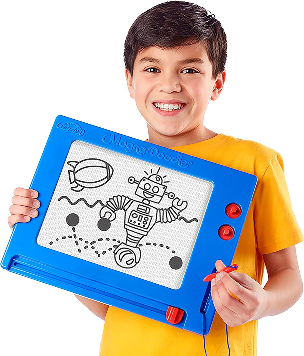 image:imageCraZArt Retro Magna Doodle 50 Years of Creative Fun Classic Magnetic Drawing Board Toy Ages 315W x 115H