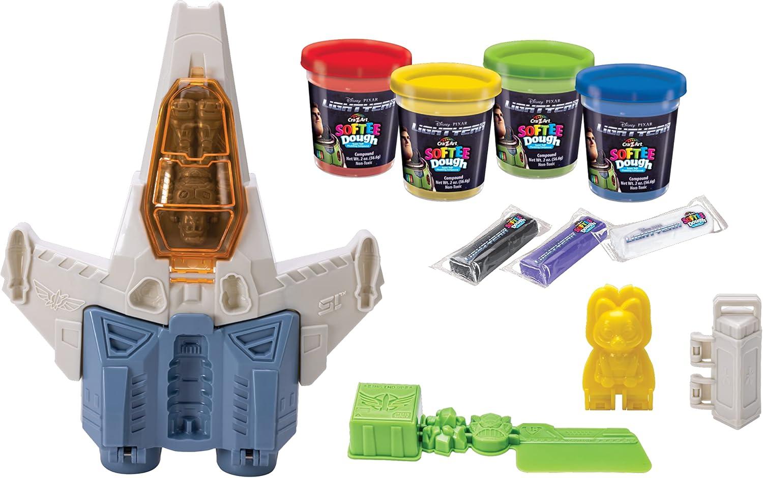 image:imageDisney Pixar Lightyear XL15 Spaceship Softee Dough Modeling Playset for Kids Ages 4 and Up