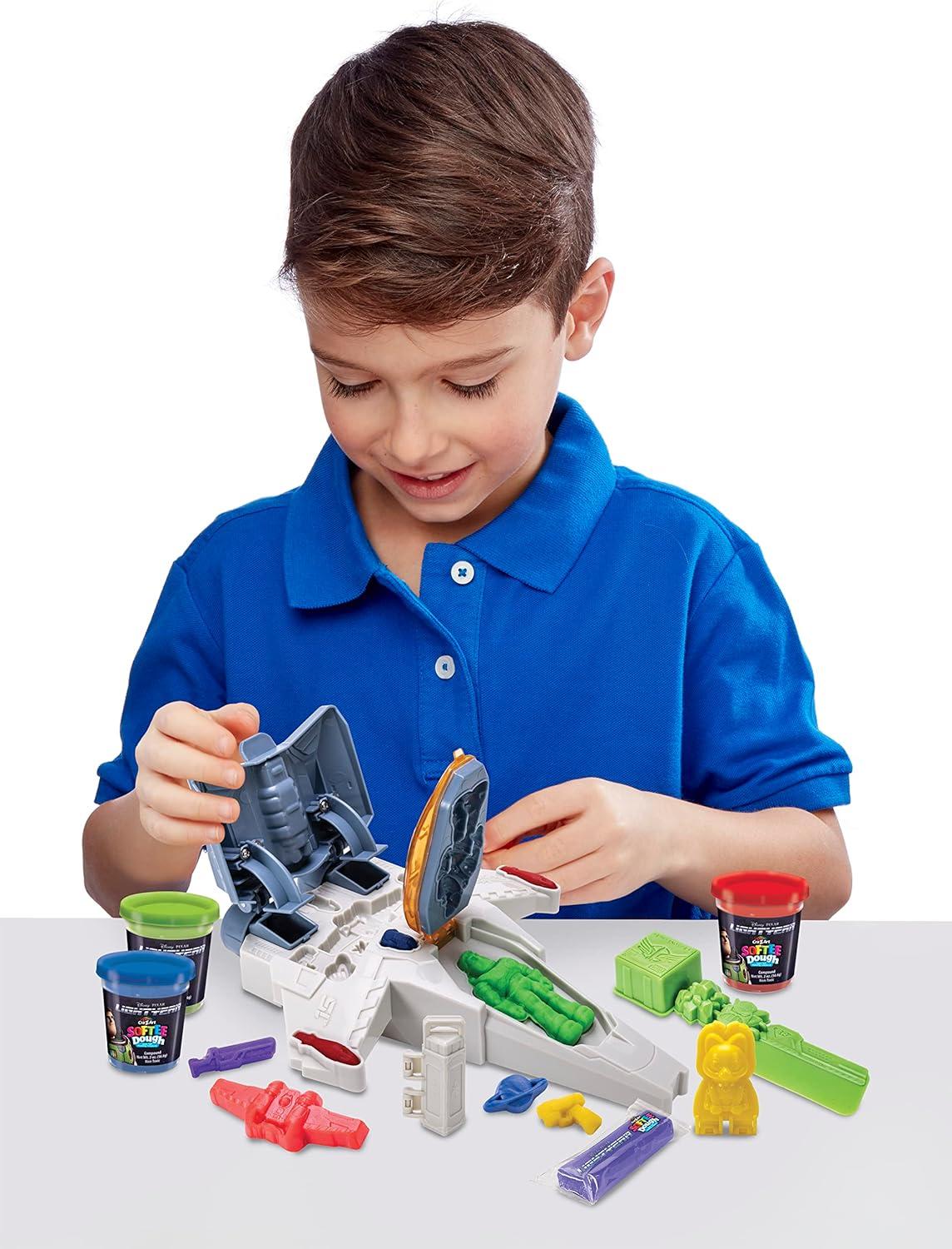 image:imageDisney Pixar Lightyear XL15 Spaceship Softee Dough Modeling Playset for Kids Ages 4 and Up