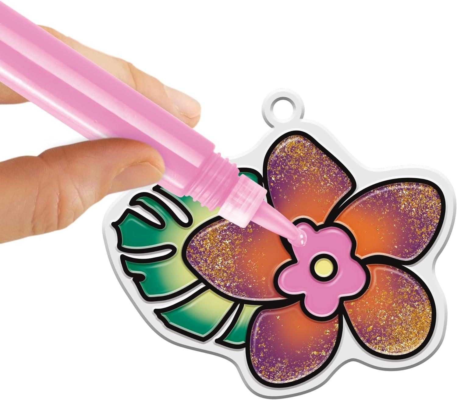 image:imageDisney The Little Mermaid 2in 1 Sparkling Window Art Kit Makes 8 Sparkling Sun Catchers and Window Stickers Ages 6 and Up