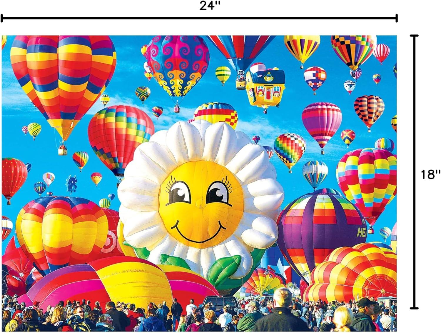 image:imageRoseArt Kodak Premium Candy Buffet II 350 Piece Kodak Premium Jigsaw PuzzleBlooming Hot Air Balloons