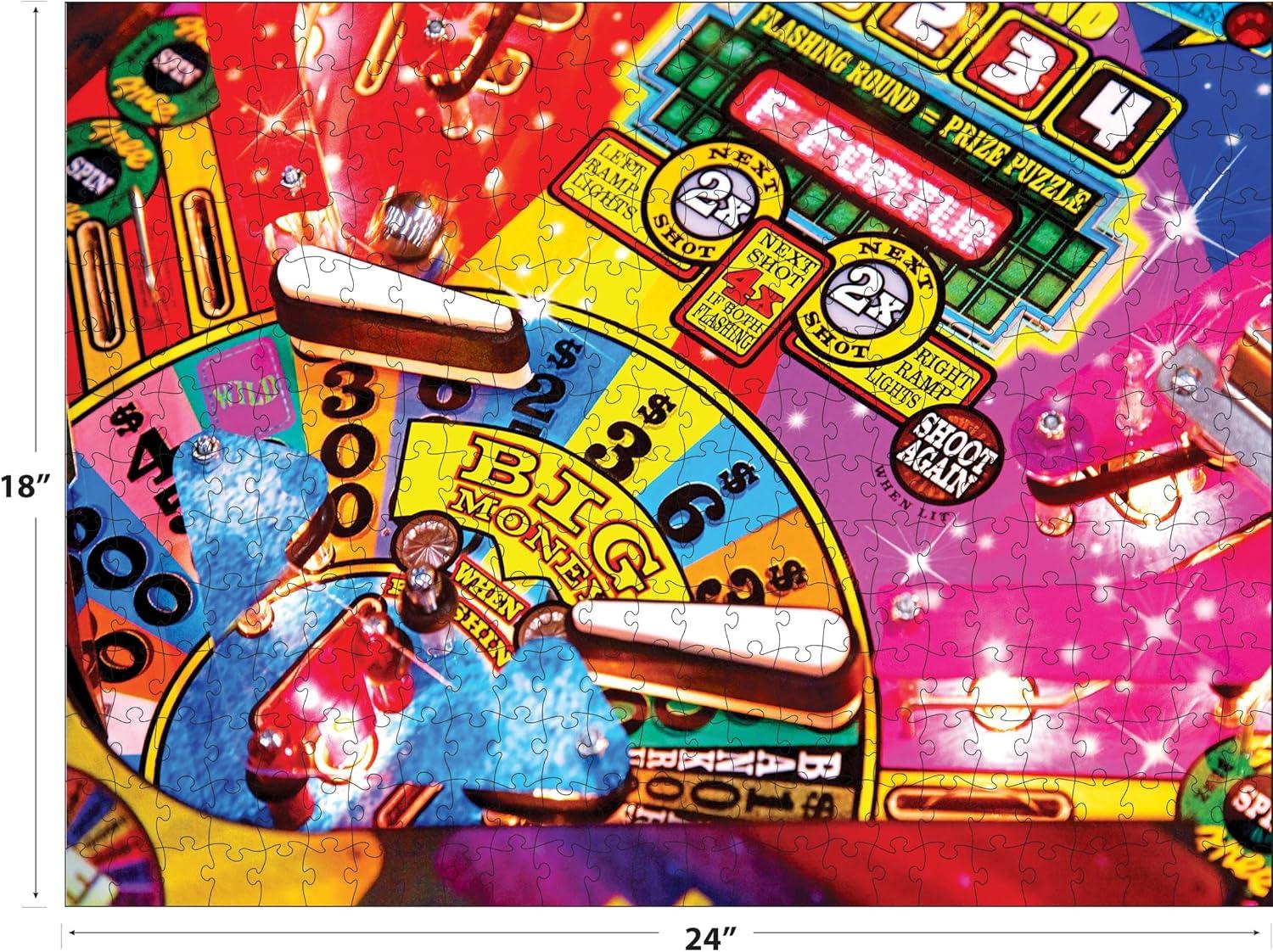 image:imageRoseArt Kodak Premium Fun Pinball Game 350 Piece Jigsaw Puzzle for Adults