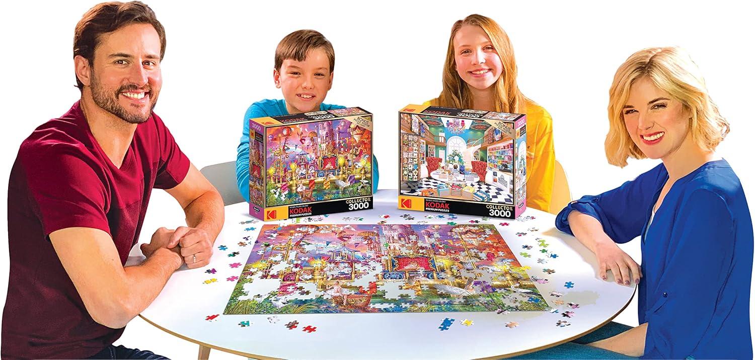 image:imageRoseArt Kodak Premium Magic Circus Parade 3000 Piece Jigsaw Puzzle for AdultsMagic Circus Parade