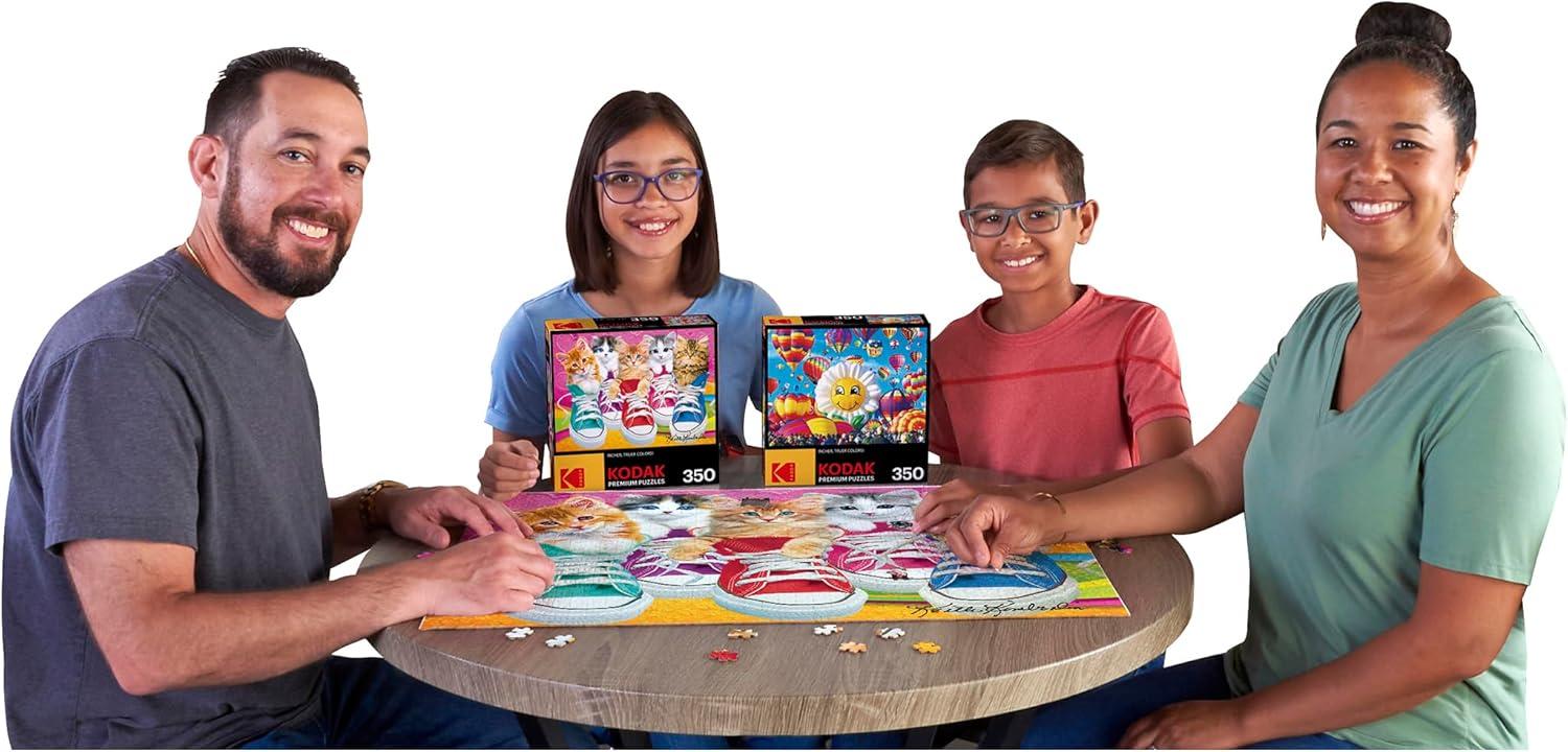 image:imageRoseArt Kodak Premium Sneaky Kats II 350 Piece Jigsaw Puzzle for AdultsSneaky Kats II