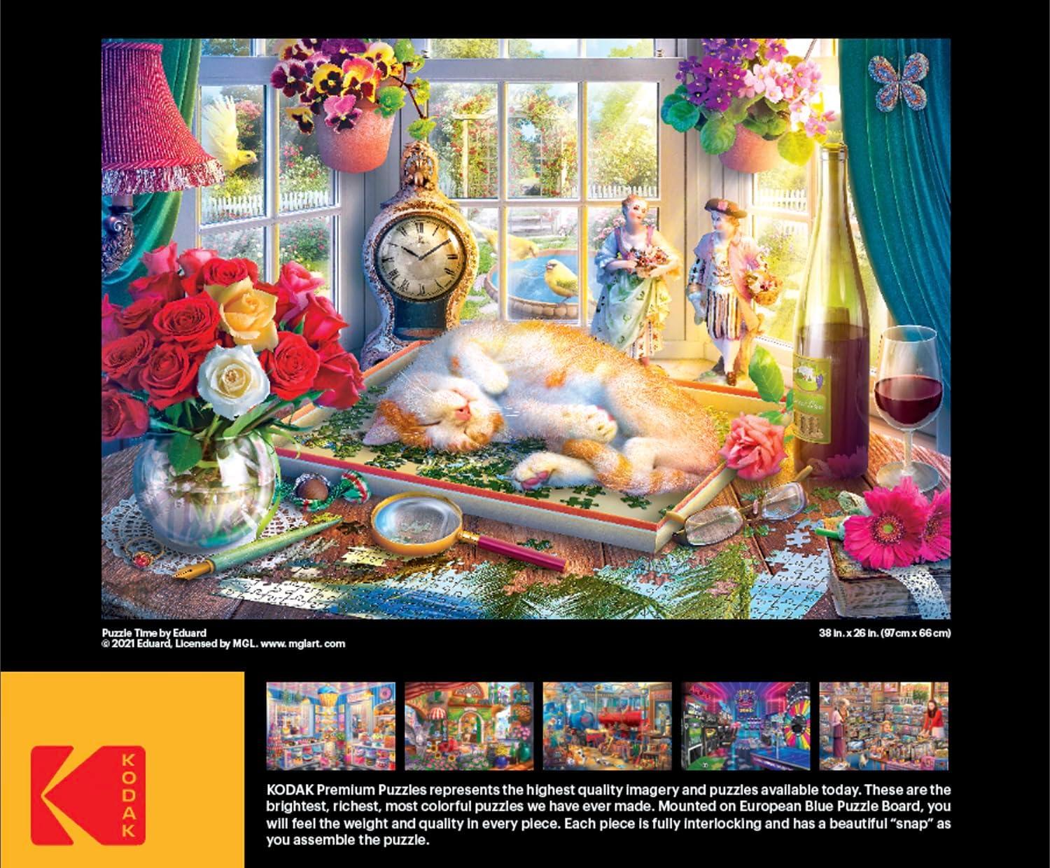 image:imageRoseArt Kodak Premium Collector Puzzle Time 2000 Piece Jigsaw Puzzle for Adults