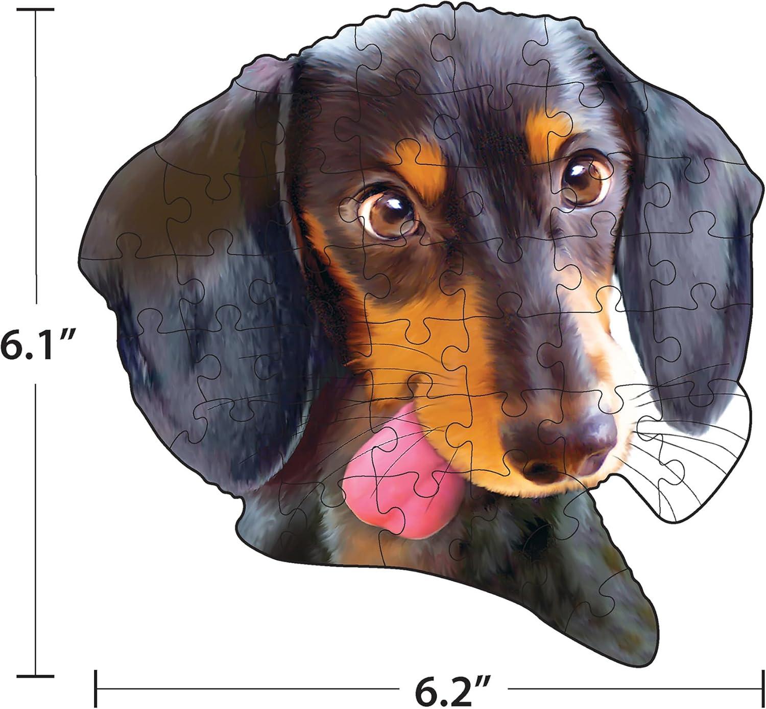 image:imageRoseArt MiniShaped Dog Selfies 500 Piece Jigsaw Puzzle for Adults