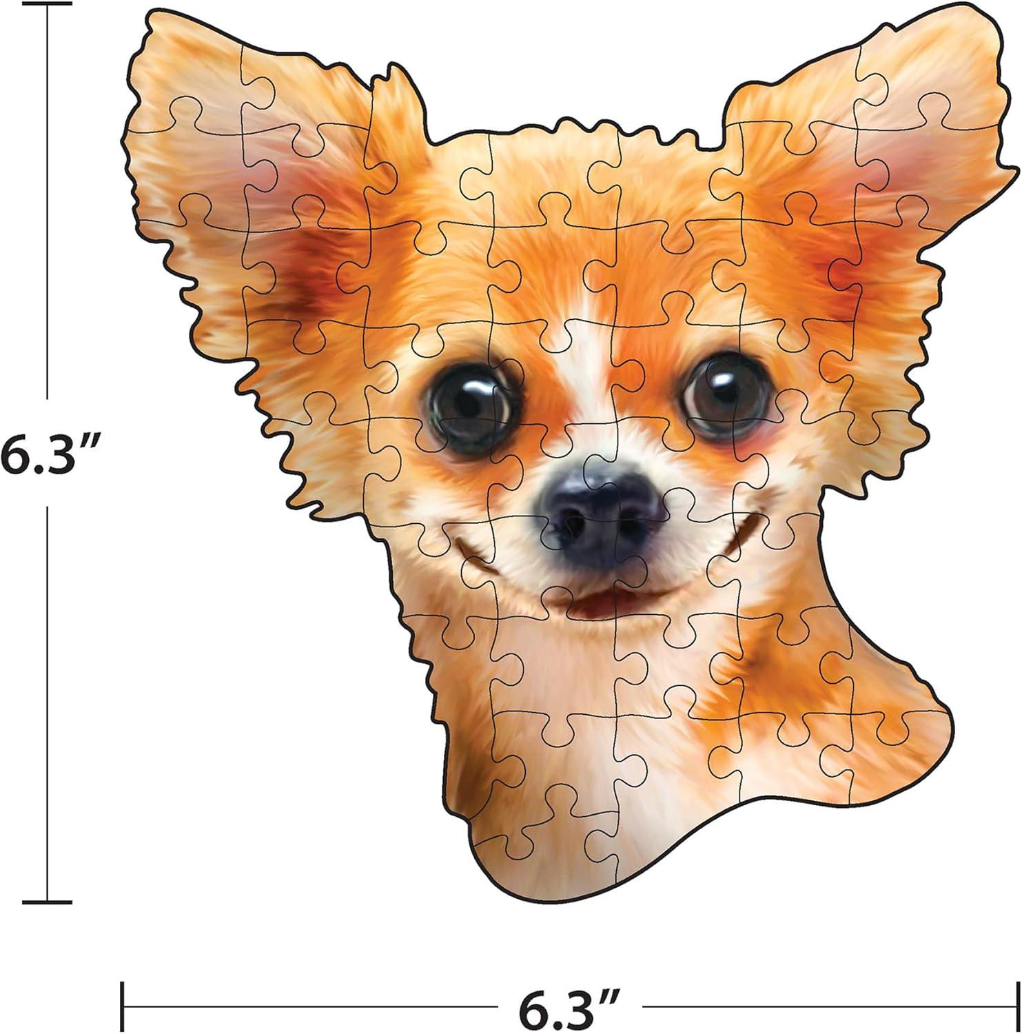 image:imageRoseArt MiniShaped Dog Selfies 500 Piece Jigsaw Puzzle for Adults