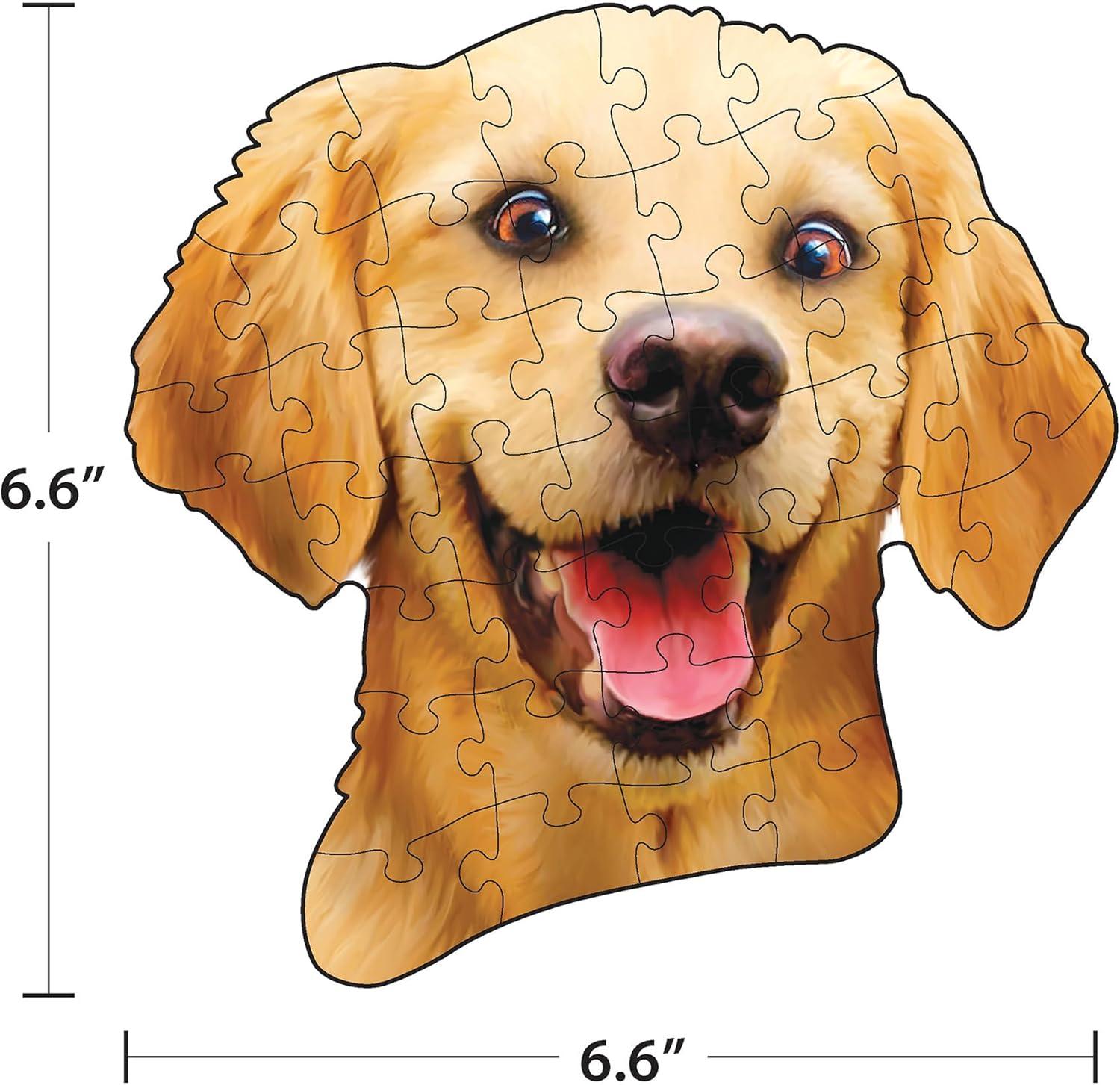 image:imageRoseArt MiniShaped Dog Selfies 500 Piece Jigsaw Puzzle for Adults