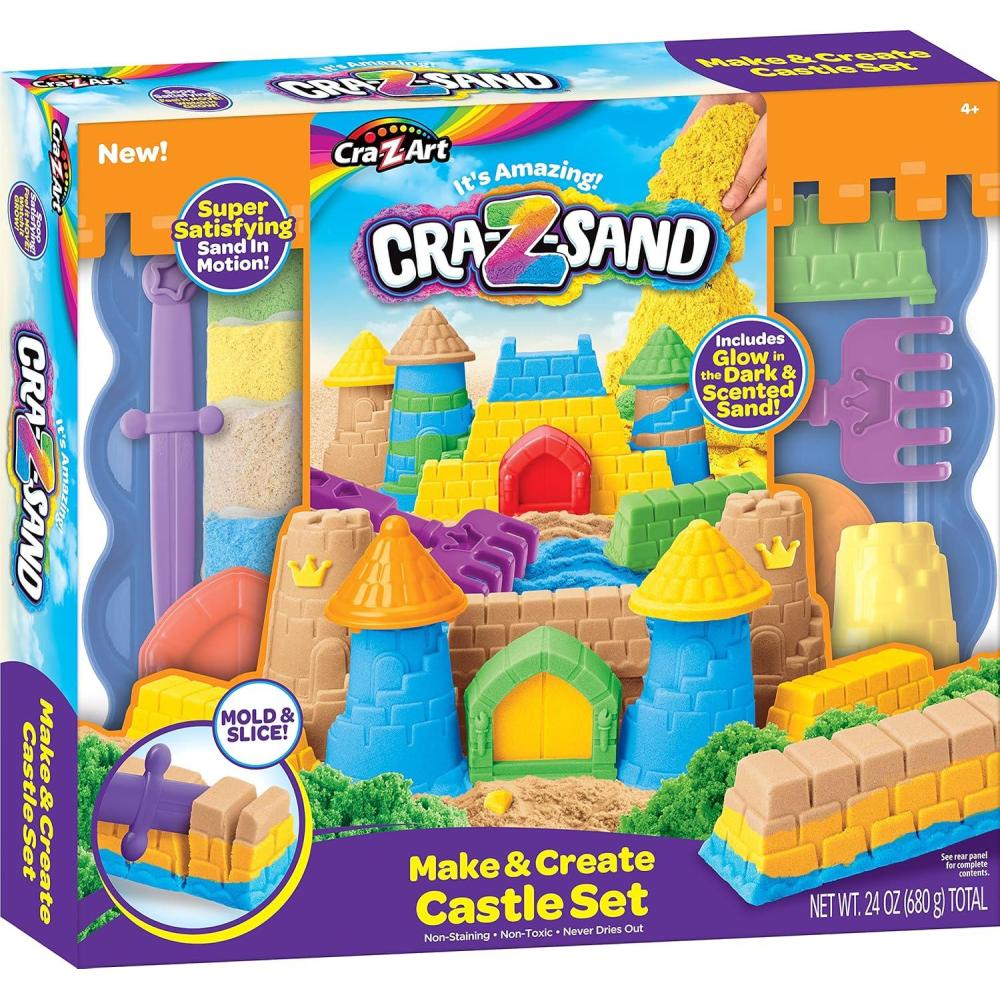image:imageCRAZArt CRAZSand Make and Create Bakery SetCastle Sand
