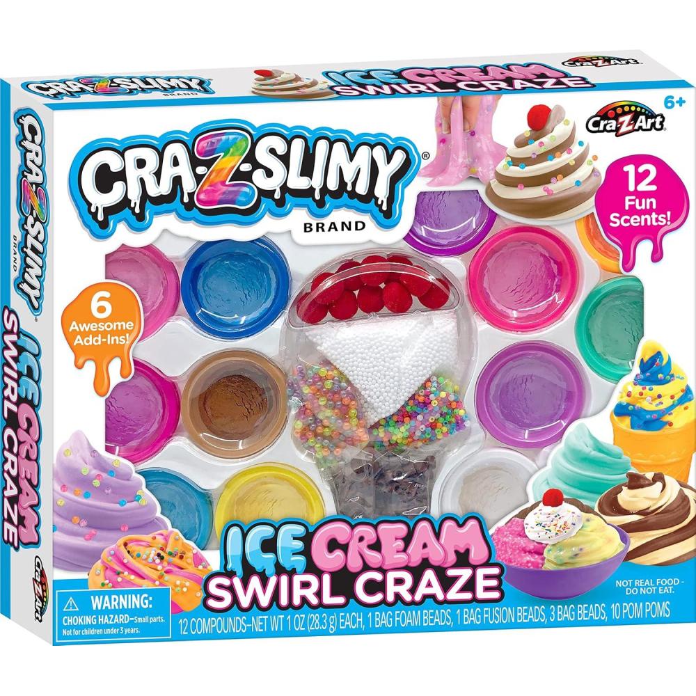 image:imageCRAZSlimy Ice Cream Shop Premade Slime Set