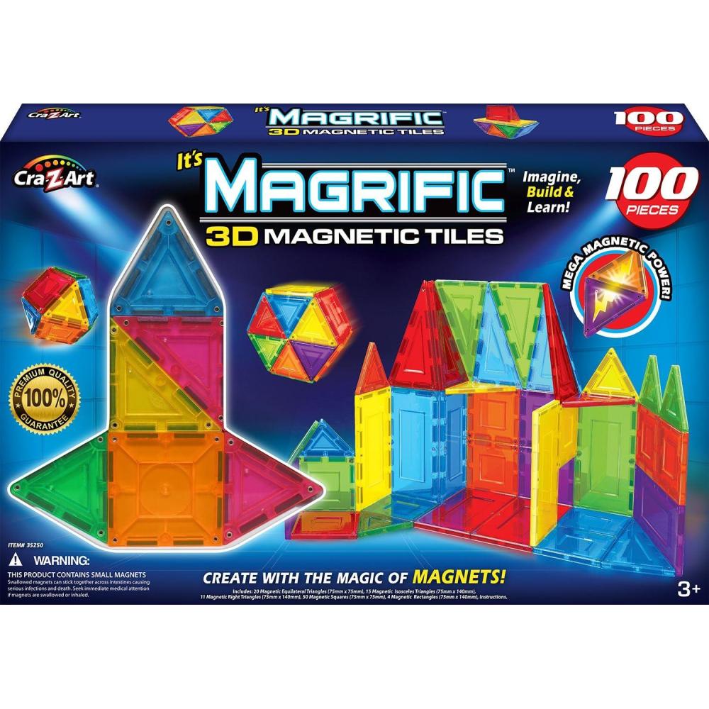 image:imageCraZArt Magrific Magnetic Set 100Piece