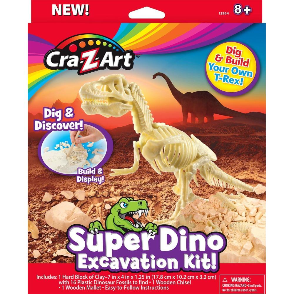 image:imageCraZArt Super Dino Excavation Kit 12954