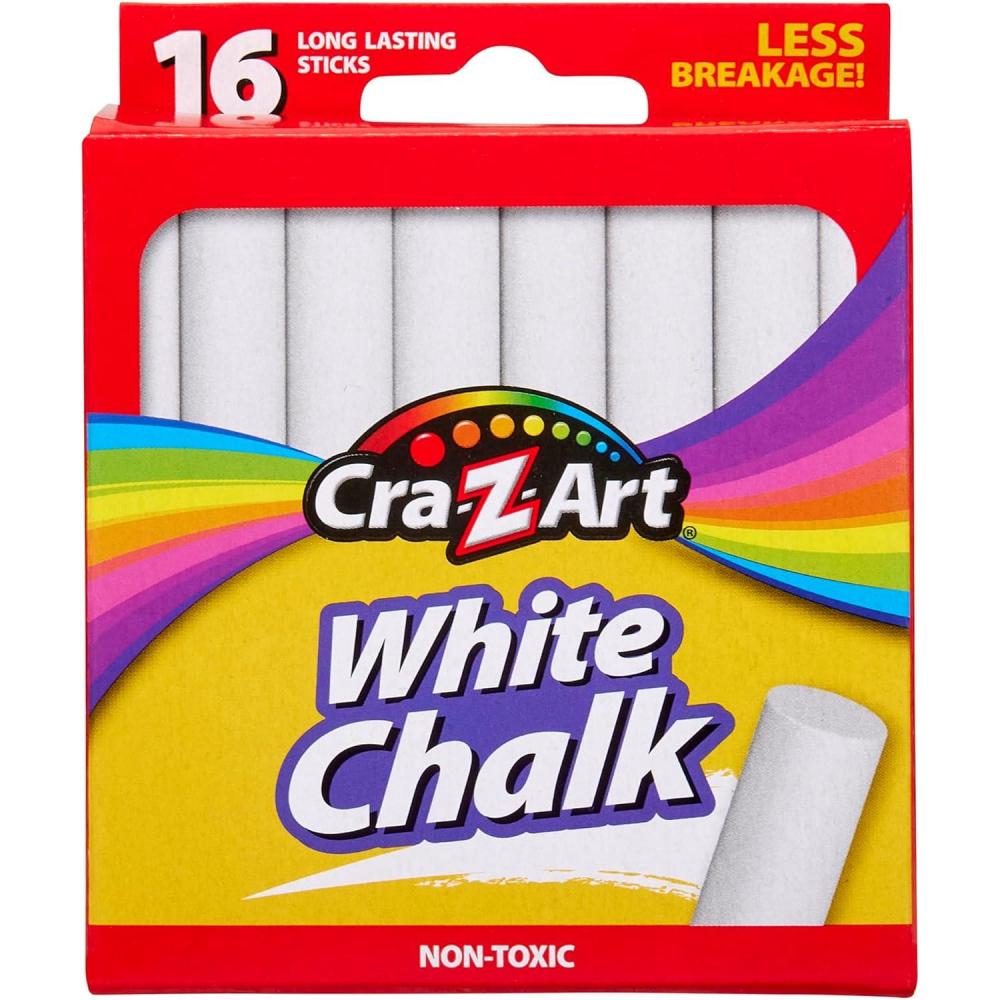 image:imageCraZart White Chalk 16 Count 108004816 Count Pack of 1
