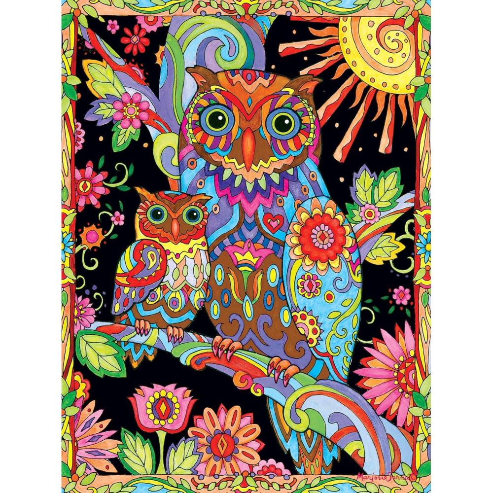 image:imageRoseArt Colorful Expressions Family Portraits 300XL Piece Jigsaw Puzzle for AdultsMother and Child