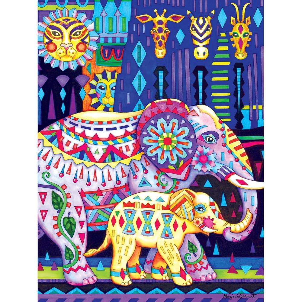 image:imageRoseArt  Colorful Expressions  Family Portraits  300XL Piece Jigsaw Puzzle for AdultsRoad Trip