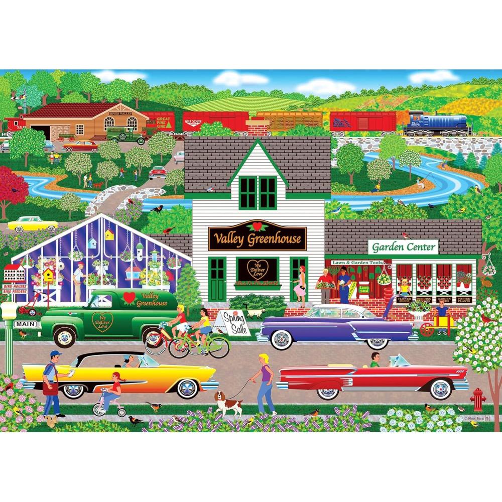 image:imageRoseArt  Home Country  Sweet n Sticky Honey Farm  1000 Piece Jigsaw Puzzle for AdultsFlowers From The Valley