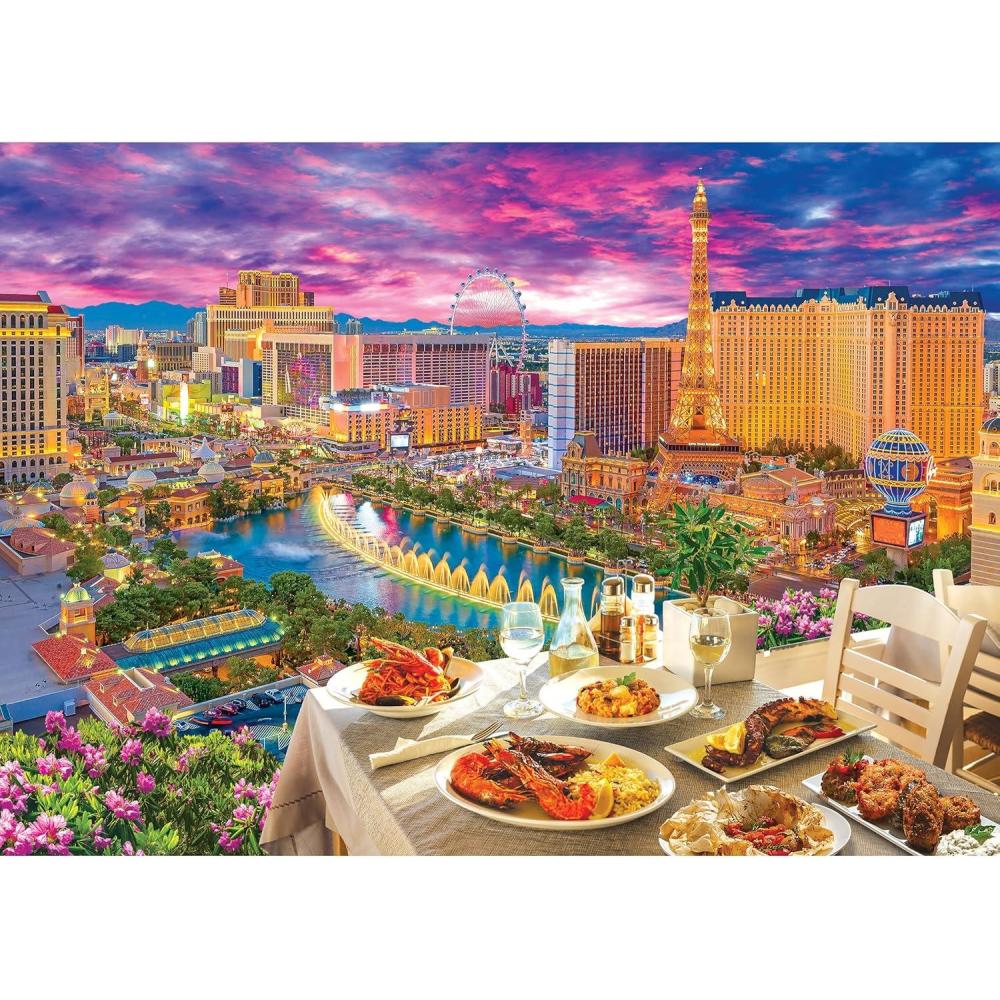 image:imageRoseArt Kodak Premium Magic Circus Parade 3000 Piece Jigsaw Puzzle for AdultsLa Vida Las Vegas