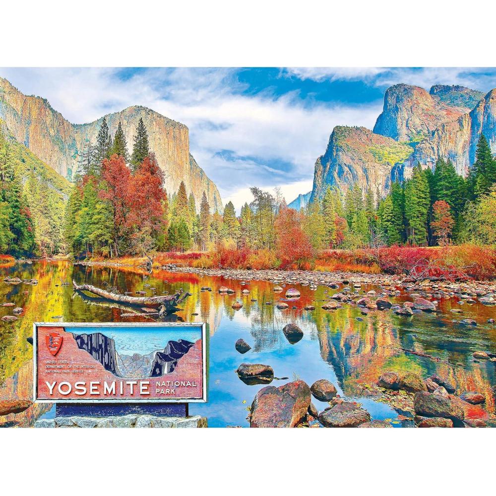 image:imageRoseArt Kodak Premium Night Owls 1500 Piece Jigsaw Puzzle for AdultsEl Capitan and Meced River