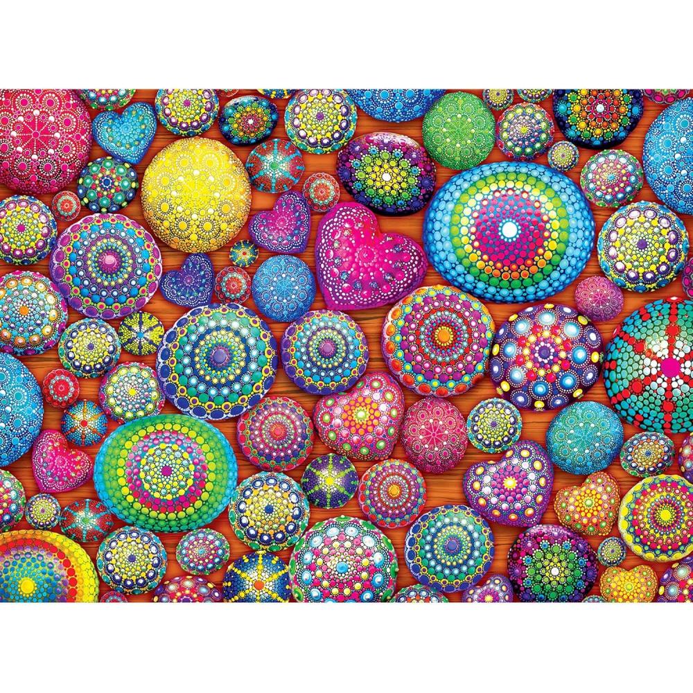 image:imageRoseArt  Kodak Premium Cork  Love is Everywhere  1000 Piece Jigsaw Puzzle for AdultsMandala Stones