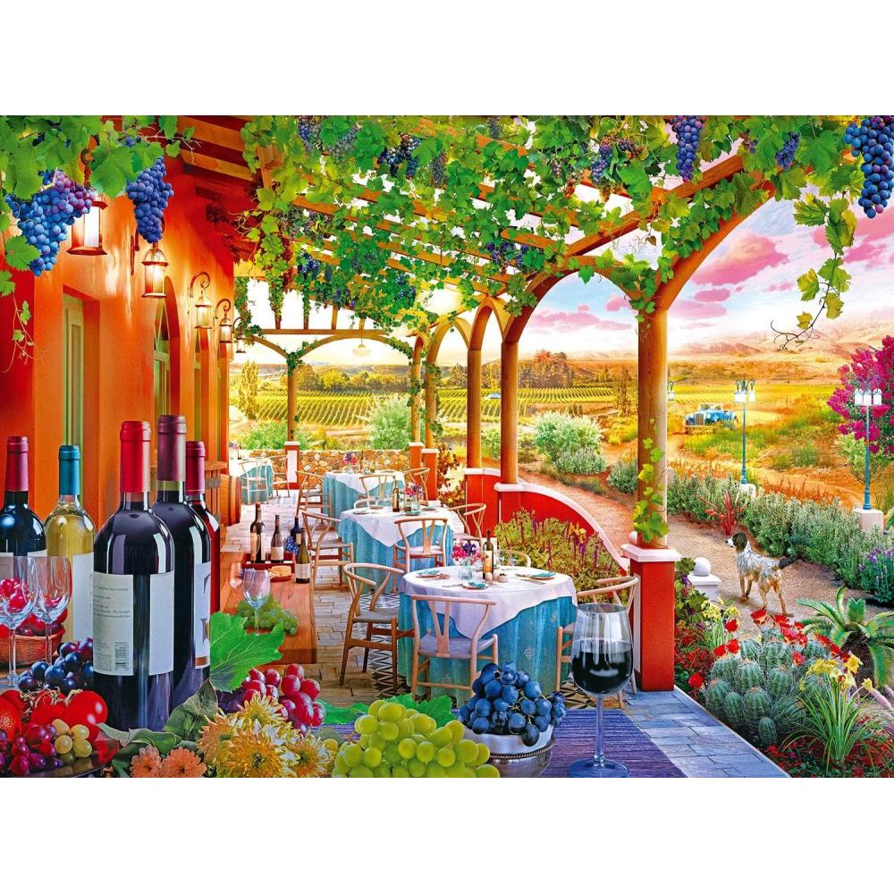 image:imageRoseArt  Kodak Premium Cork  Love is Everywhere  1000 Piece Jigsaw Puzzle for AdultsWine Country