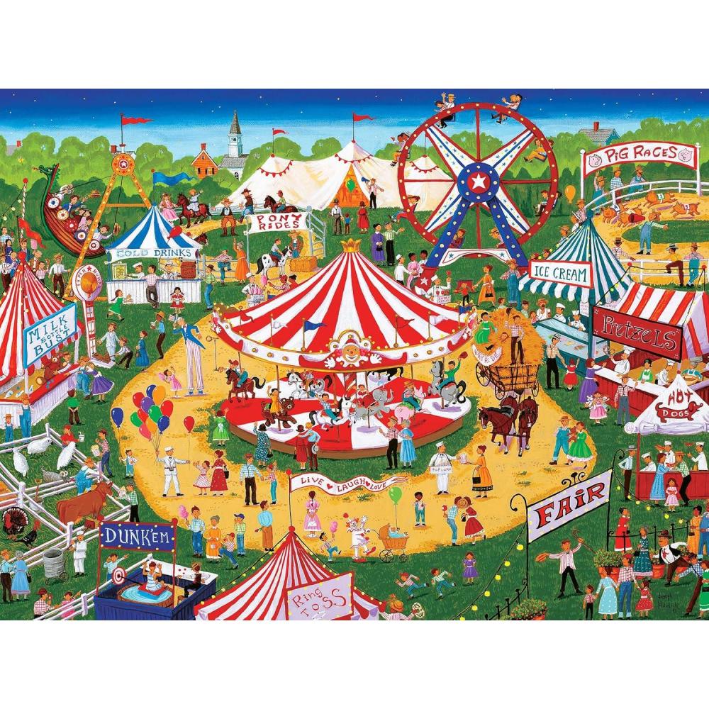 image:imageRoseArt Puzzle Collector Country Fair II 500 Piece Jigsaw Puzzle for Adults