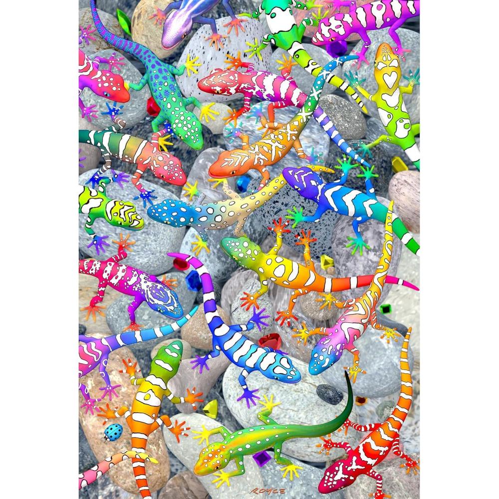 image:imageRoseArt Super Deep 3D Butterfly Magic 300 Piece Jigsaw Puzzle for AdultsGecko Magic