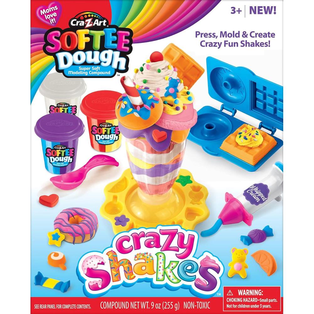 image:imageSoftee Dough Donut Shop Playset Modeling Dough Play Toy for Kids Ages 3 Years and Up by CRAZArtMilkshake