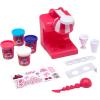 Barbie Softee Dough Ice Cream Playset with Ice Cream Maker, 4 Colors Modeling Compound, Press & Mold Mini Treats, Ages 3 and Up((Pack of 1))