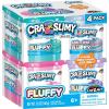 CRA-Z-Art CRA-Z-Slimy Fluffy 4 Pack Multicolor Premade Slime Set – Comes with 3 Slime Colors and Add-Ins, Ages 6 and up