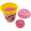 CRA-Z-Art Disney Princess 4 Pack Softee Dough with Princess Character Molds on Each Lid Ariel, Belle, Moana and Rapunzel, and Includes Bonus Glitter Dough, Creative Play Dough Gift, Ages 3 and Up