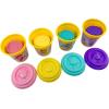 CRA-Z-Art Disney Princess 4 Pack Softee Dough with Princess Character Molds on Each Lid Ariel, Belle, Moana and Rapunzel, and Includes Bonus Glitter Dough, Creative Play Dough Gift, Ages 3 and Up