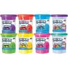 CRA-Z-Slimy Bold & Brite 8 Count, Stretchy & Colorful Premade Slime Collection, Ages 6 and Up