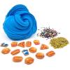 CRA-Z-Slimy Fast Food Blue Fluffy Butter Cloud Slime Kit, Ages 6 and Up(Fast Food Blue)