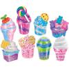 CRA-Z-Slimy Scented Slimy Creations Studio, Dessert & Drink Slime Making Kit with Mixing Station, 10 Mini Containers & Colorful Scents, DIY Slime Lab for Kids Ages 6+