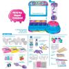 CRA-Z-Slimy Scented Slimy Creations Studio, Dessert & Drink Slime Making Kit with Mixing Station, 10 Mini Containers & Colorful Scents, DIY Slime Lab for Kids Ages 6+