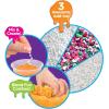 CRA-Z-Slimy Slimy Blendz Premade Slime Set, 12 Rainbow Slime Cans with Foam Beads, Sequins & Clear Beads, Sensory Mixing Kit for Kids Ages 6+
