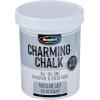 Charming Chalk All-In-One Furniture & Décor Paint – 8oz Cottage White, Ultra Matte Chalk Finish Paint, Ideal For All Techniques Including Distressing, No Prep Needed, Made In USA(Parisian Grey)