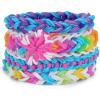 Cra Z Art Cra-Z-Loom Ultimate Tub 8000 Latex Free Rubber Bands and 100 “S” Clips for Making Crafts in Bold and Bright Colors, multi