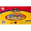 Cra-Z-Art 96ct Crayons in Flip-Top Box with Sharpener(96 Count (Pack of 1))