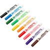 Cra-Z-Art Classic Super Washable Markers, Broad Tip, Assorted Barrel, Assorted Ink, Pack Of 10 Markers(10 Count (Pack of 1))