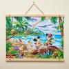 Cra-Z-Art Disney Dreams Collection Deluxe Paint by Number Thomas Kinkade Mickey & Minnie in Hawaii