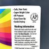 Cra-Z-Art Kids Washable Tempera Poster Paint Non-Toxic Art Supplies – White – 1 Gallon(Black)