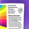 Cra-Z-Art Kids Washable Tempera Poster Paint Non-Toxic Art Supplies – White – 1 Gallon(Purple)