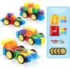Cra-Z-Art Magrific 3D Magnetic Blocks 28 Piece Set – Colorful Magnet Building Tiles with 3D Blocks, Vehicle Wheels – STEM Skills